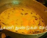 A picture of step 5 of Pumpkin Sambar.