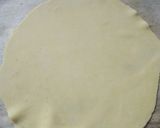 A picture of step 3 of Gujjus Triangle Fafda.