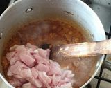 A picture of step 3 of Chicken curry # 4week challenge.