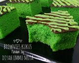 Foto langkah ke 14 dari resep Brownies Kukus Pandan Ny.Liem.