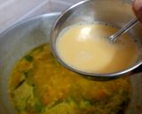 A picture of step 5 of Puri and potato curry.