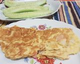 Foto del paso 4 de la receta Tortilla francesa con barritas de surimi
