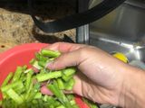 Nopales con carne en salsa roja 🍅