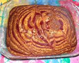 A picture of step 12 of Red velvet chocolate marble cake.
