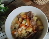 Foto langkah ke 6 dari resep Sop Makaroni Bakso.