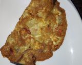 A picture of step 2 of Fried egg roll.