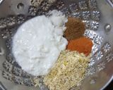 A picture of step 1 of Roasted Chicken Tikka.