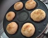 A picture of step 3 of Cheese Bombs in Pancakes Pan.
