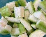 Hình bước làm 3 của món Canh Lạc Bí Xanh Chay