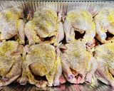A picture of step 3 of Thanksgiving Cornish Hens.