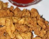 A picture of step 3 of Fried chicken strips.