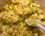 A picture of step 3 of Creamy Leek and Parsnip Soup.