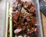 Hình bước làm 1 của món Bò kho nhà làm