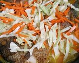 Foto langkah ke 4 dari resep Ikan Gurami Bumbu Cager (bumbu kuning).