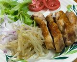 A picture of step 5 of Ginger soy sauce chicken with honey.