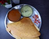 A picture of step 5 of Paper Dosa.