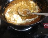 A picture of step 3 of Mater paneer(shruti 's style😉).
