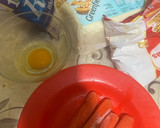 Foto langkah ke 1 dari resep 187. Corn dog Sozis Moza (Roti Tawar).