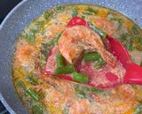 Foto langkah ke 4 dari resep Gulai Pedas Udang Buncis (dengan susu evaporasi).