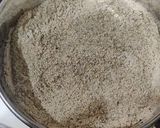 A picture of step 2 of Rajasthani Bajra Khichda (pearl millet).