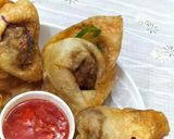 A picture of step 8 of Wontons.