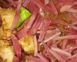 A picture of step 4 of Masala chicken chowmin.