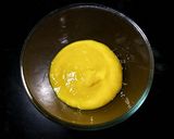 A picture of step 1 of Mango Pancakes.