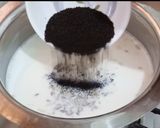 A picture of step 5 of Tandoori chai.