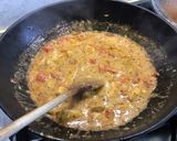Une image de l'étape 13 de Poulet aux poivrons rouges crème et parmesan.