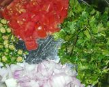 A picture of step 4 of Bombay Style Black Chickpea Chaat.