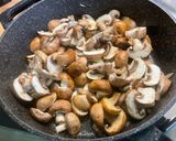Une image de l'étape 13 de Sauté de veau aux champignons bruns.