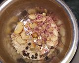 A picture of step 1 of Thandai Phirni.