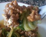 Foto del paso 6 de la receta: Spaghettis de calabacín con carne picada de ternera