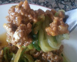 Foto del paso 6 de la receta: Spaghettis de calabacín con carne picada de ternera