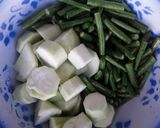Foto langkah ke 2 dari resep Udang santan mix sayur.