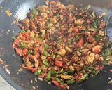 A picture of step 4 of Egg Fried rice.