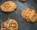 A picture of step 4 of Quinoa cabbage tikki.