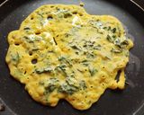 A picture of step 3 of Methi Dhirde.