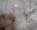 A picture of step 1 of Chicken masala with tawa garlic naan.