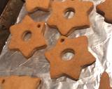 Edible ginger bread Christmas decorations recipe step 4 photo