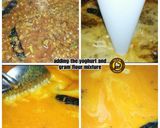 A picture of step 3 of Punjabi kadhi.