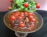 A picture of step 3 of Karonda chutney.