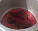 A picture of step 1 of Beetroot Poori.