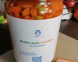 Une image de l'étape 2 de Petits pois carottes aux lardons.