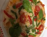 A picture of step 2 of Chapati Pizza.