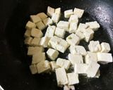 A picture of step 1 of Matar Panner.