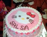 Foto langkah ke 6 dari resep Kue ultah anti gagal..