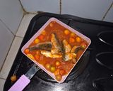 Foto langkah ke 2 dari resep Salad sayur plus sarden sarapan sat set untuk diet.