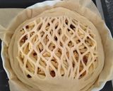 Une image de l'étape 4 de Tarte briochee pomme fruits séchés.