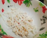 Hình bước làm 1 của món Soup gà chay